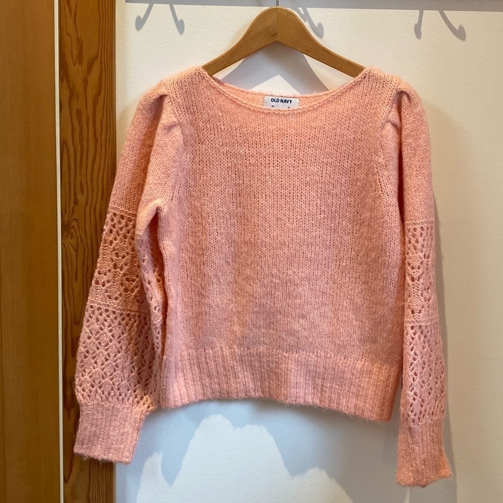 🤍 ON Puff Sleeve Knit Sweater